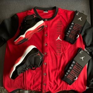 Jordan bred 11 jacket/sweater